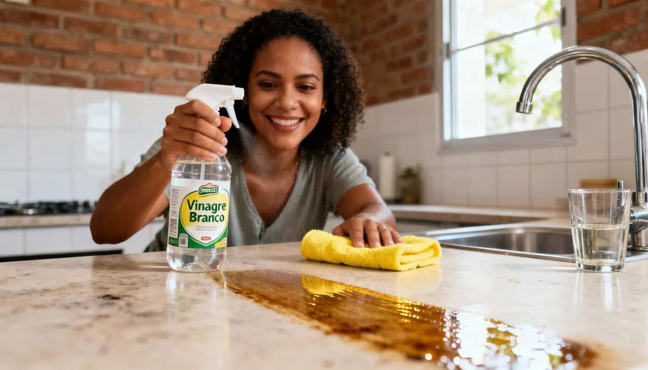 Vinagre na Limpeza: Aliado Eficiente ou Mito Doméstico? Descubra os Usos Práticos e Limites do Ingrediente Versátil