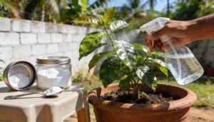 Bicarbonato de Sódio: O Aliado Secreto Para Salvar Suas Plantas de Fungos e Dar Mais Brilho