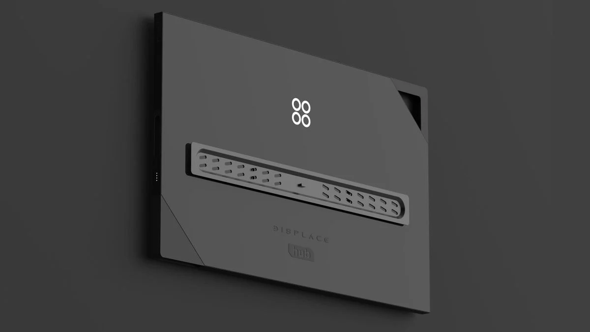 Displace Hub: O Suporte de TV Que Promete Fixar Sua Tela na Parede em Apenas 10 Segundos, Sem Furos ou Fios Visíveis