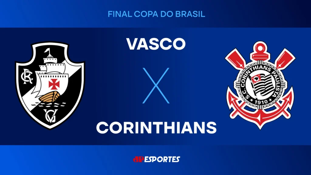 Vasco x Corinthians na Final da Copa do Brasil: Jovem Pan Transmite ao Vivo com Nilson César e Vampeta; Saiba Onde Assistir