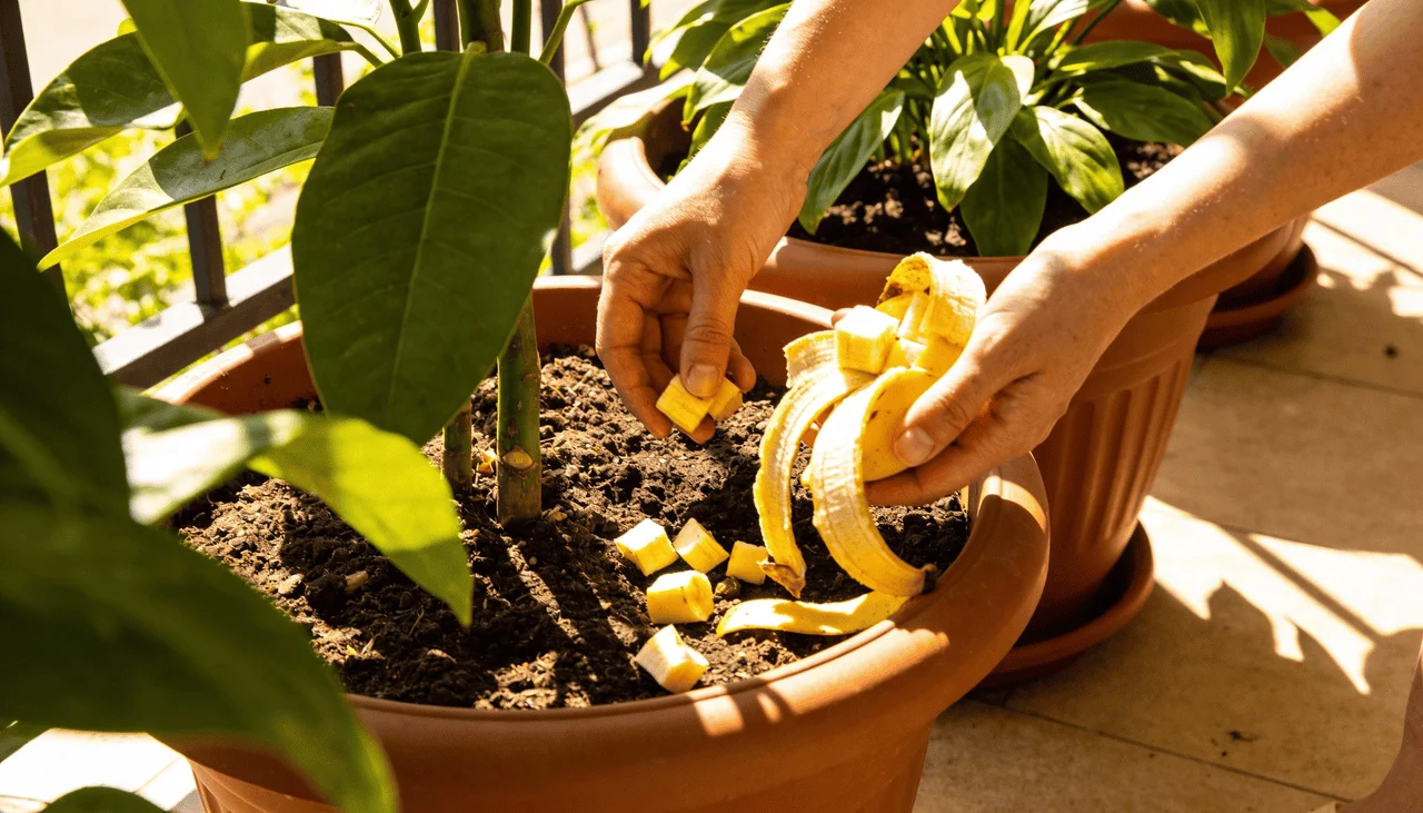 Casca de Banana: O Segredo Natural Para um Jardim Mais Verde e Flores Deslumbrantes Que Cientistas Revelaram