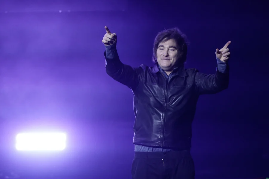 Javier Milei ironiza Brasil e vizinhos com mapa que retrata países de esquerda como favelas