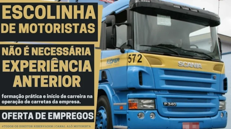Transportadora Ajófer Abre Inscrições para a Escola de Carreteiros 2026 no ABC Paulista: Formação e Emprego para Motoristas Categoria E Sem Experiência